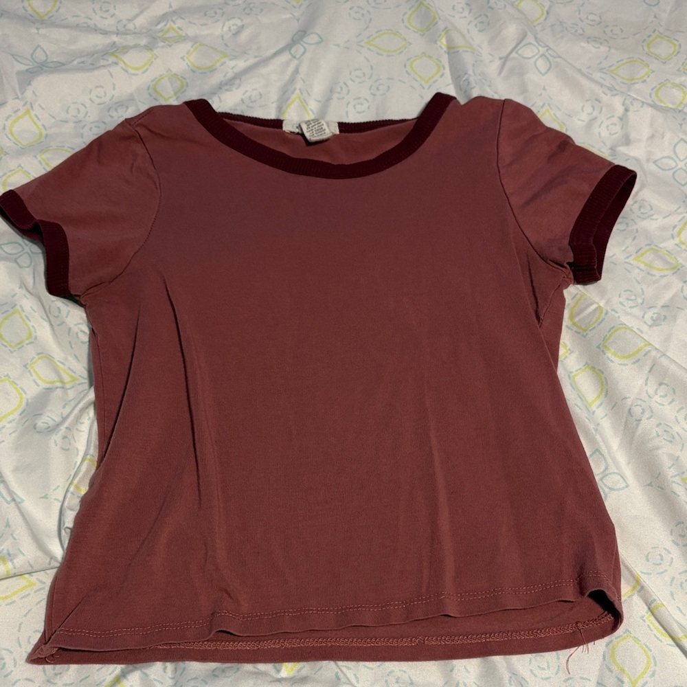 Full Tilt Maroon Short Sleeve Tee